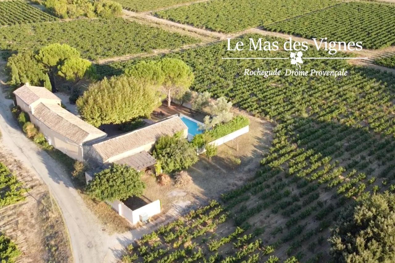 Hotel Maison D'Hotes Le Mas Des Vignes Rochegude  Esterno foto
